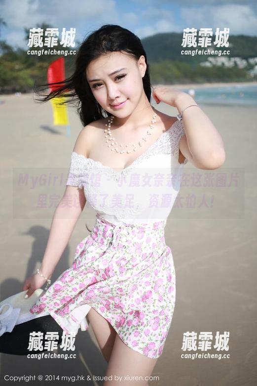MyGirl美媛馆-小魔女奈奈 MyGirl美媛馆 - 小魔女奈奈在这张图片里完美诠释了美足,资源太怕人!