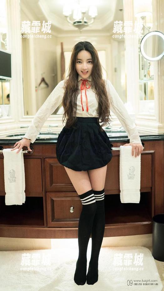 TuiGirl - 秋风瑟瑟，安沛蕾的万圣节美图，下载小心你的小心脏！