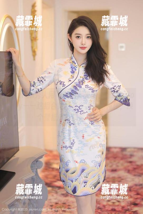 Xiuren秀人网 - 旗袍、美图、徐莉芝Booty——这组合如何不令人心驰神往，换个壁纸都得慎重考虑？