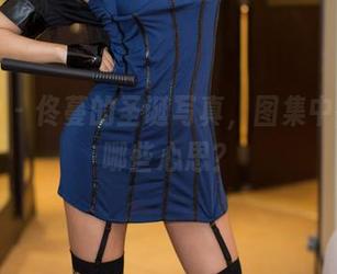 推女神 – 佟蔓的圣诞写真，图集中都藏着哪些心思？