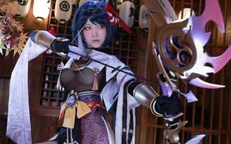 水淼aqua满嘴胡言乱语的写真作品，其实就是惦记着MaiShiranui不知火舞而已！
