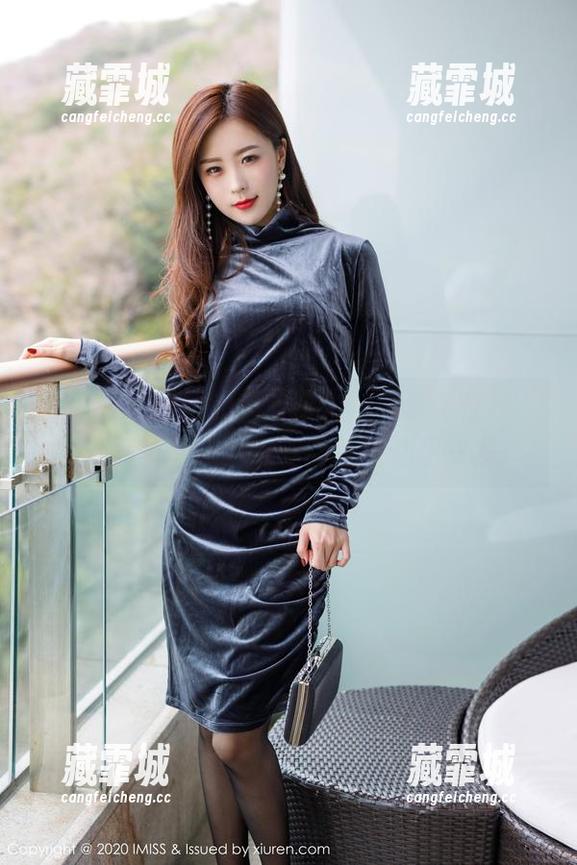 爱蜜社-黄乐然 爱蜜社 - 黑色的具有张力,黄乐然在线,高清的每一个细节都让我心里一紧